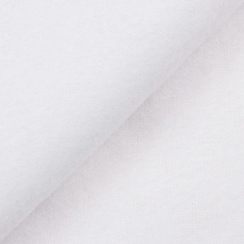 FLANELLETTE UNIE 150 CM - BLANC