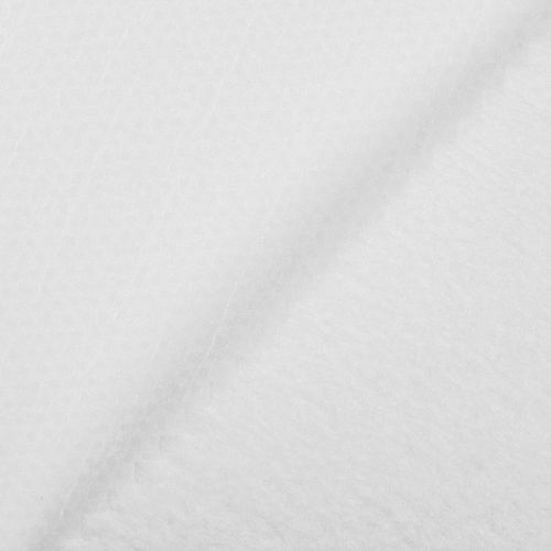 Tissu d'entoilage thermocollant - Poids léger 106 cm de large - 1 mètre -  Blanc Utilisé pour la couture, la confection de vêtements, les cols, la  broderie, le quilting DIY