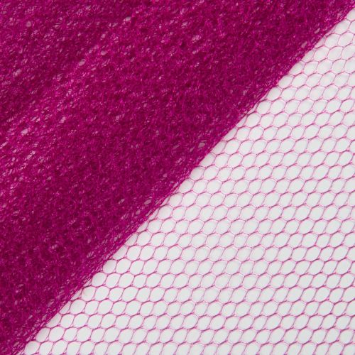 NET  ALVÉOLE - FUSCHIA