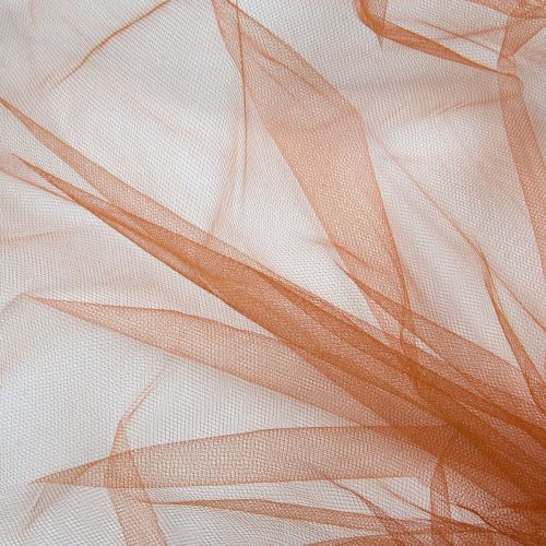 TULLE NYLON  - CUIVRE