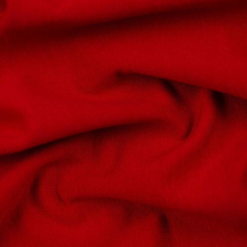 TRICOT BAMBOU FRENCH TERRY - ROUGE 05