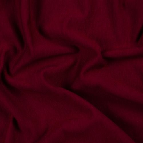 TRICOT FRANÇAIS DE BAMBOU - ROUGE PROFOND