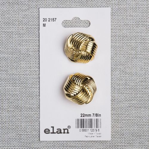 BOUTON ELAN - 22 MM TIGE OR - ENS2