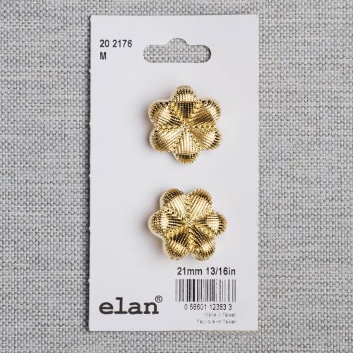 BOUTON ELAN - 21 MM TIGE OR - ENS2