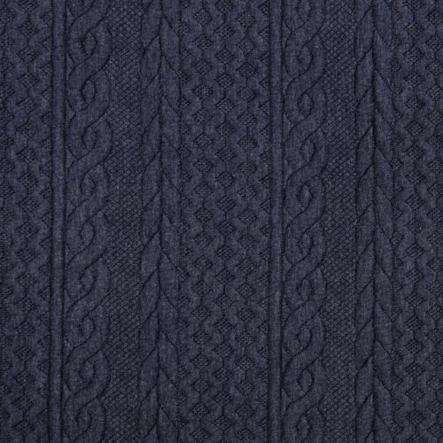 MATELASSÉ CABLE FABLE  - DENIM