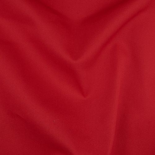 TWILL POLY/COTON - ROUGE