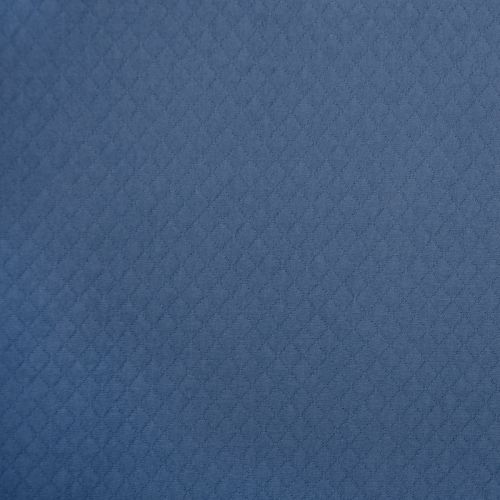 MATELASSÉ DE COTON - BLEU MOYEN