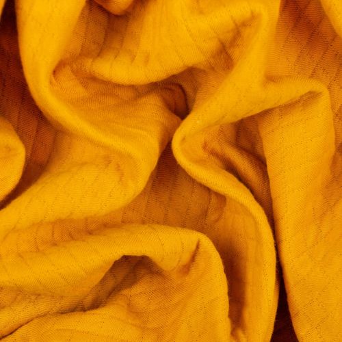 MATELASSÉ DE COTON - MOUTARDE
