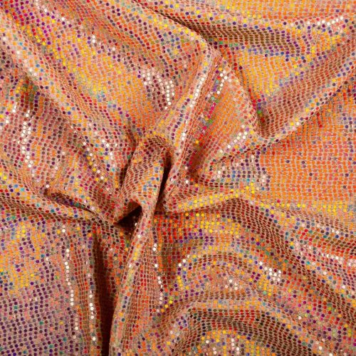 TRICOT DISCO HOLOGRAM - TAN