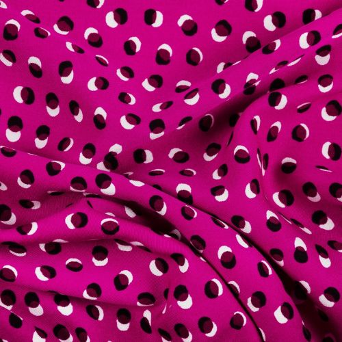 TWILL VANGOGH IMPRIMÉ - FUCHSIA
