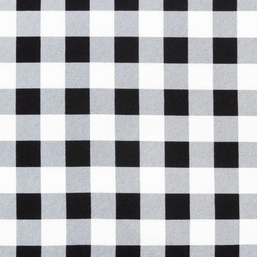 JERSEY DE BAMBOU IMPRIMÉ - BLANC CASSÉ/NOIR