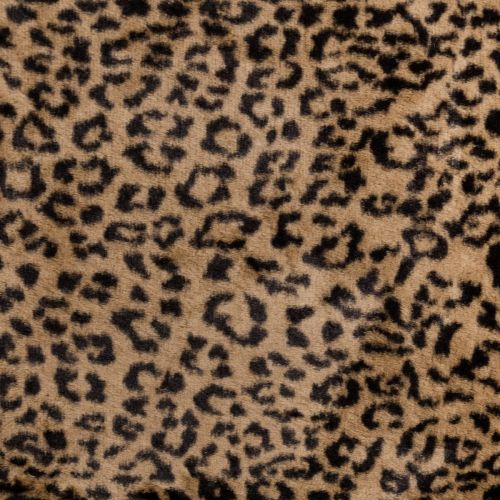 FAUSSE FOURRURE VOYAGE PAR STOF - PANTHERA BRUN