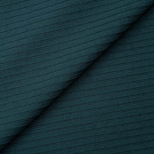 TRICOT CÔTE DE BAMBOU - BLEU HAZE