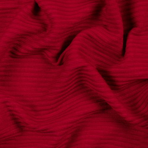 TRICOT CÔTE DE BAMBOU - FRAMBOISE