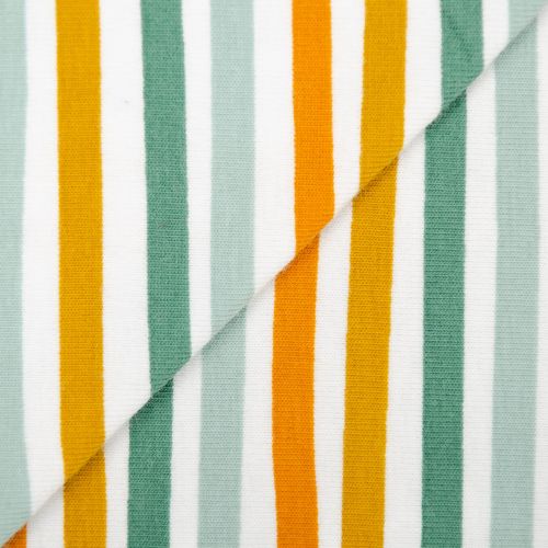 JERSEY BIOLOGIQUE PAR POPPY - RAYURES BLANC