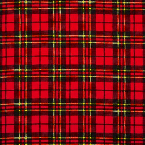 FLANNELETTE PAR CAMELOT - TARTAN ROUGE