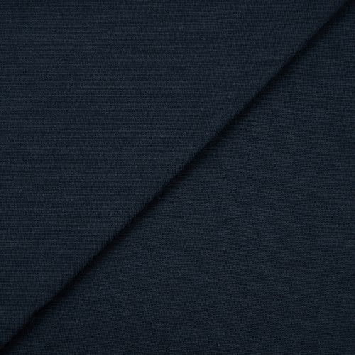 TRICOT DE MÉRINO - BLEU NUIT