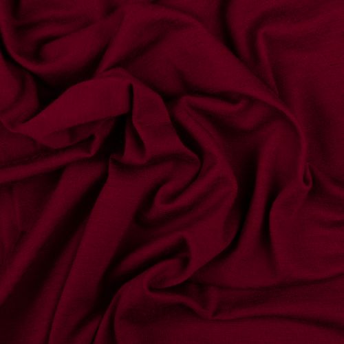 TRICOT DE MÉRINO - GRENAT
