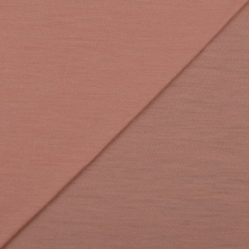 TRICOT DE MÉRINO - VIEUX ROSE