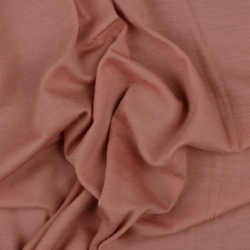 TRICOT DE MÉRINO - VIEUX ROSE