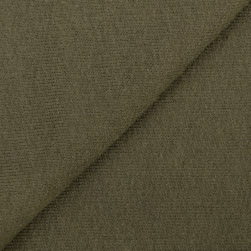 TRICOT FRANÇAIS TENCEL ET COTON BIOLOGIQUE -  OLIVE