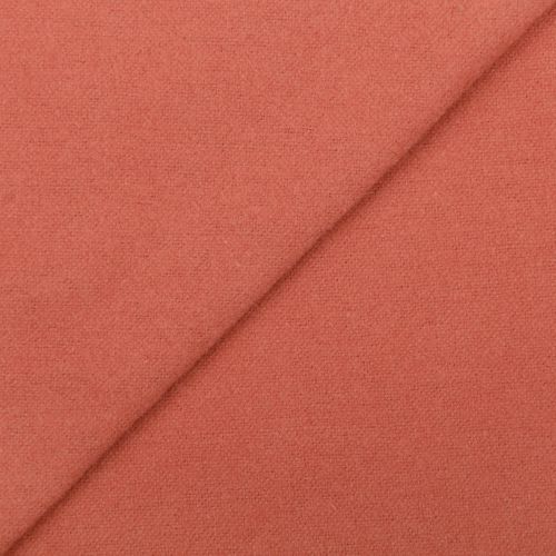 FLANNELETTE DE COTON FLAVIE - CORAIL