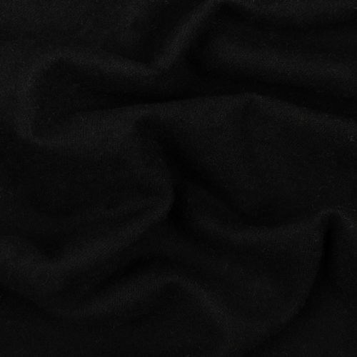 FLANNELETTE DE COTON FLAVIE - NOIR