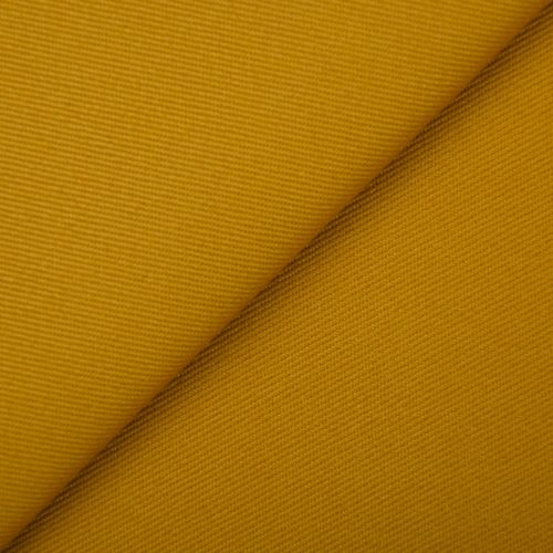 TWILL DE COTON BIOLOGIQUE THÉO - MOUTARDE