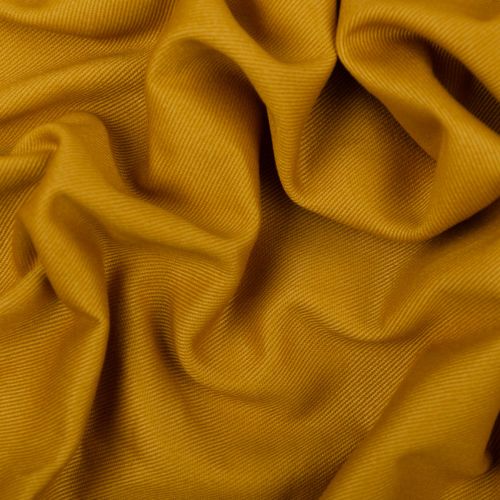 TWILL DE COTON BIOLOGIQUE THÉO - MOUTARDE