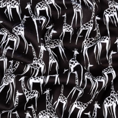 MINKY GIRAFFES NOIR PAR DEAR STELLA