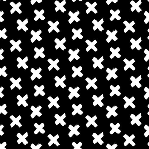 JERSEY BIOLOGIQUE GRAPHIQUE PAR POPPY - NOIR