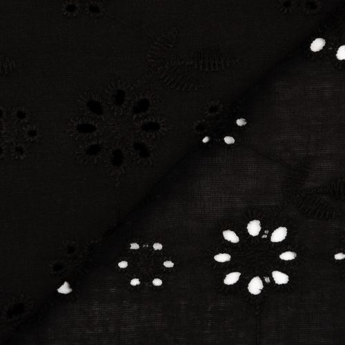 BRODERIE ANGLAISE AMBOSE - NOIR