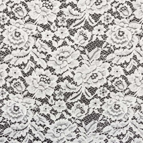 DENTELLE FLORA - IVOIRE