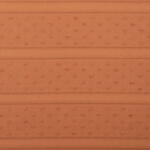 COTONNADE TEXTURÉE CHLOÉ - TERRA COTTA