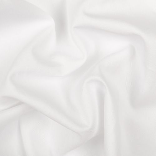 TWILL DE COTON LÉGER PALOMA - BLANC