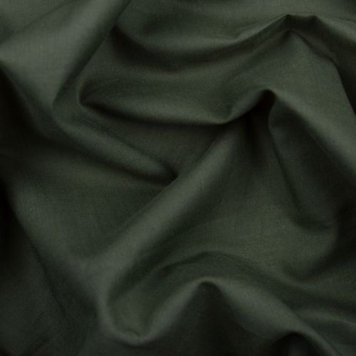 VOILE DE COTON VALENCIA - OLIVE