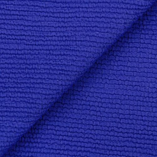 TRICOT SEERSUCKER TROPEZ - BLEU OCÉAN