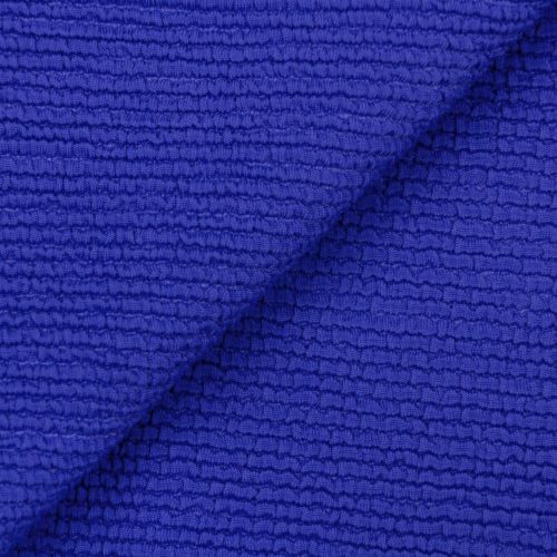 TRICOT SEERSUCKER TROPEZ - BLEU OCÉAN