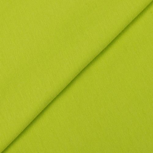 JERSEY DE COTON BIOLOGIQUE - VERT NÉON