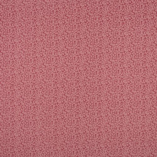 VELOURS CÔTELÉ FLEURS PAR POPPY - ROSE