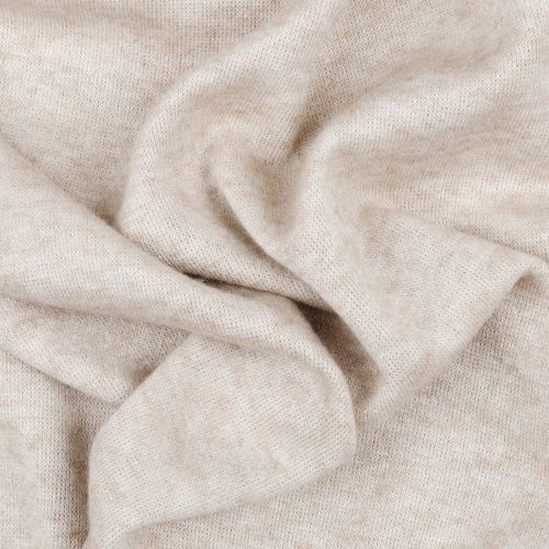 TRICOT EFFET CACHEMIRE - BEIGE