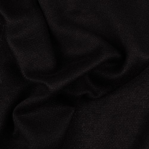 TRICOT EFFET CACHEMIRE - NOIR