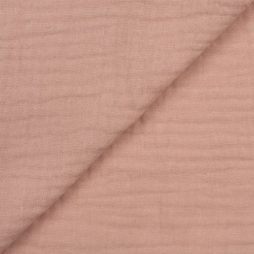 MOUSSELINE BIO - ROSE POUDRÉ