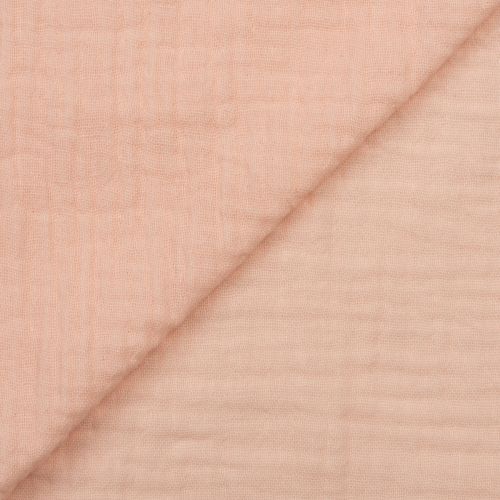 MOUSSELINE BIO - ROSE PÂLE