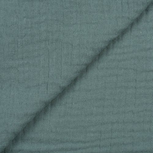 MOUSSELINE BIO - BLEU MINÉRAL