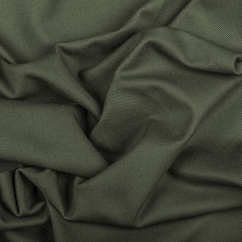 TWILL DE COTON UTILITAIRE WILO - OLIVE