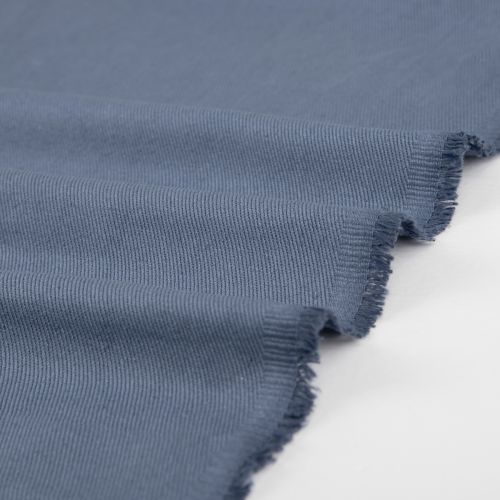 TWILL DE COTON UTILITAIRE WILO - BLEU DENIM