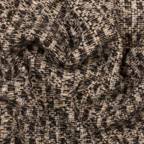 TWEED OPERA METALLIQUE - GRIS/OR