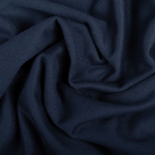 OUATÉ PELUCHE NORDIK REVERSIBLE ANTI BOULOCHAGE - MARINE