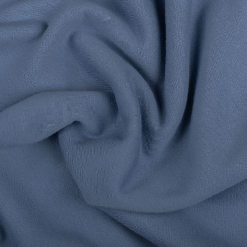 OUATÉ PELUCHE NORDIK REVERSIBLE ANTI BOULOCHAGE - DENIM